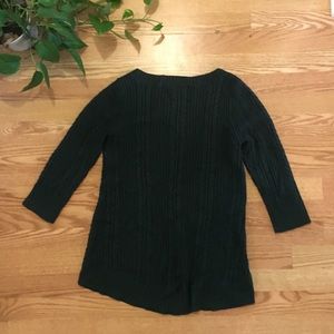 New York & Company Cozy Green Sweater